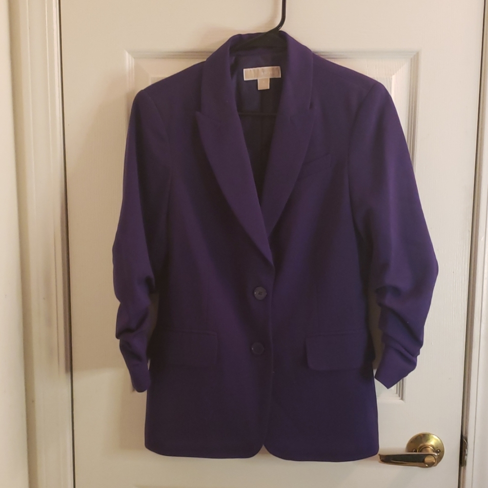 Michael Kors Deep Purple Blazer